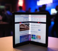 Le Lenovo Thinkpad X1 Fold // Source : Frandroid Le Lenovo Thinkpad X1 Fold // Source : Frandroid