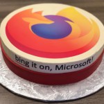 Saine concurrence : pour le lancement d’Edge, Mozilla envoie un gâteau à Microsoft Saine concurrence : pour le lancement d’Edge, Mozilla envoie un gâteau à Microsoft