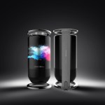 Les lampes à lave sont has been, voici une enceinte recouverte d&rsquo;un écran pliable