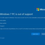 Windows 7 : comment désactiver la notification plein écran de fin de support Windows 7 : comment désactiver la notification plein écran de fin de support