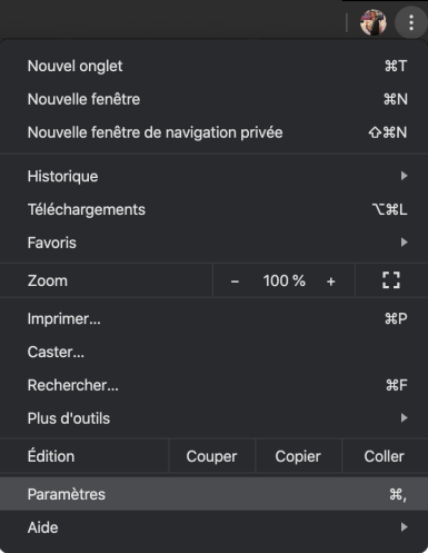 Changer client mail 6