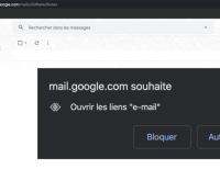 Changer lien mail couverture