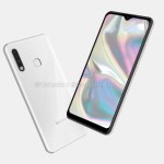 Samsung Galaxy A70e : le smartphone avec écran 6,1 pouces se montre en rendus 3D