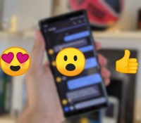 Google Messages emoji reaction