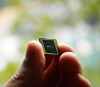 La puce Kirin 990 de Huawei // Source : Geoffroy Husson