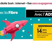 sosh fibre boite