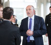 Stéphane Richard, PDG d'Orange, en 2016. Crédit : École polytechnique - J.Barande / Wikimedia