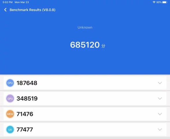 iPadPro2020-Antutu