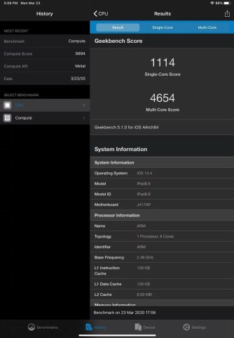 iPadPro2020-GeekBench