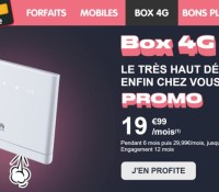 NRJ mobile box 4G promo 2