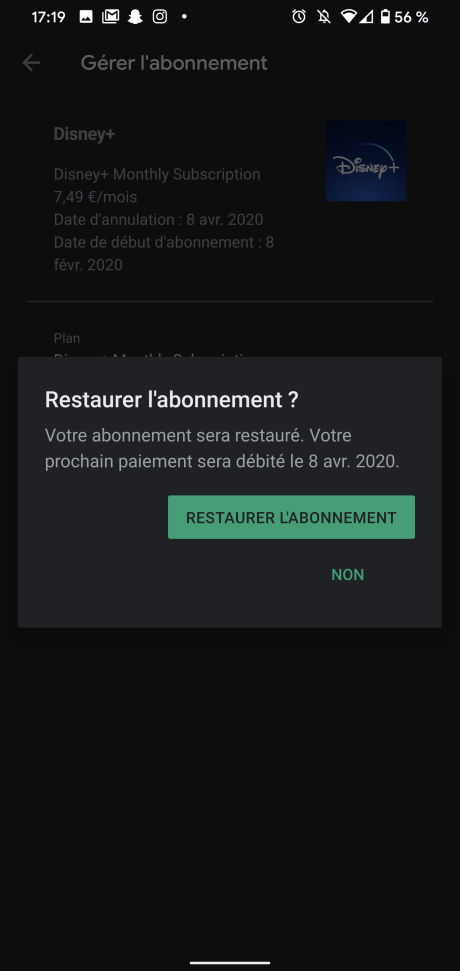 Résilier Play Store 8