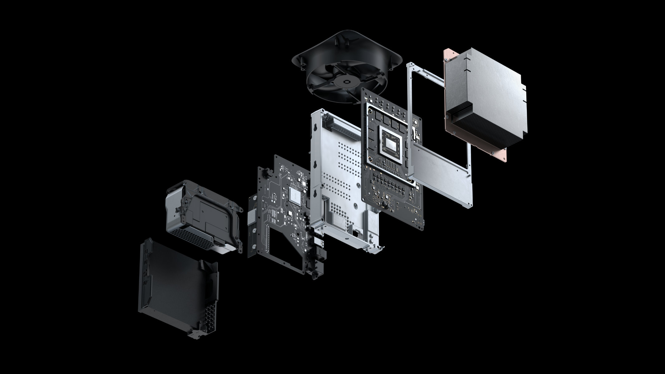 Les entrailles de la Xbox Series X