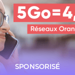 Profitez d&rsquo;un forfait mobile ajustable 5 Go dès 4,99 € sur les réseaux Orange et SFR