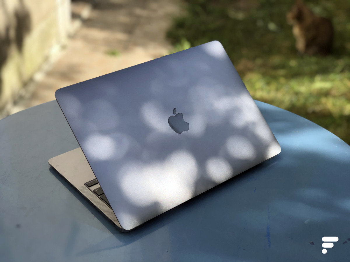 Le MacBook Air 2020 // Source : Cassim Ketfi pour Frandroid Le MacBook Air 2020 // Source : Cassim Ketfi pour Frandroid