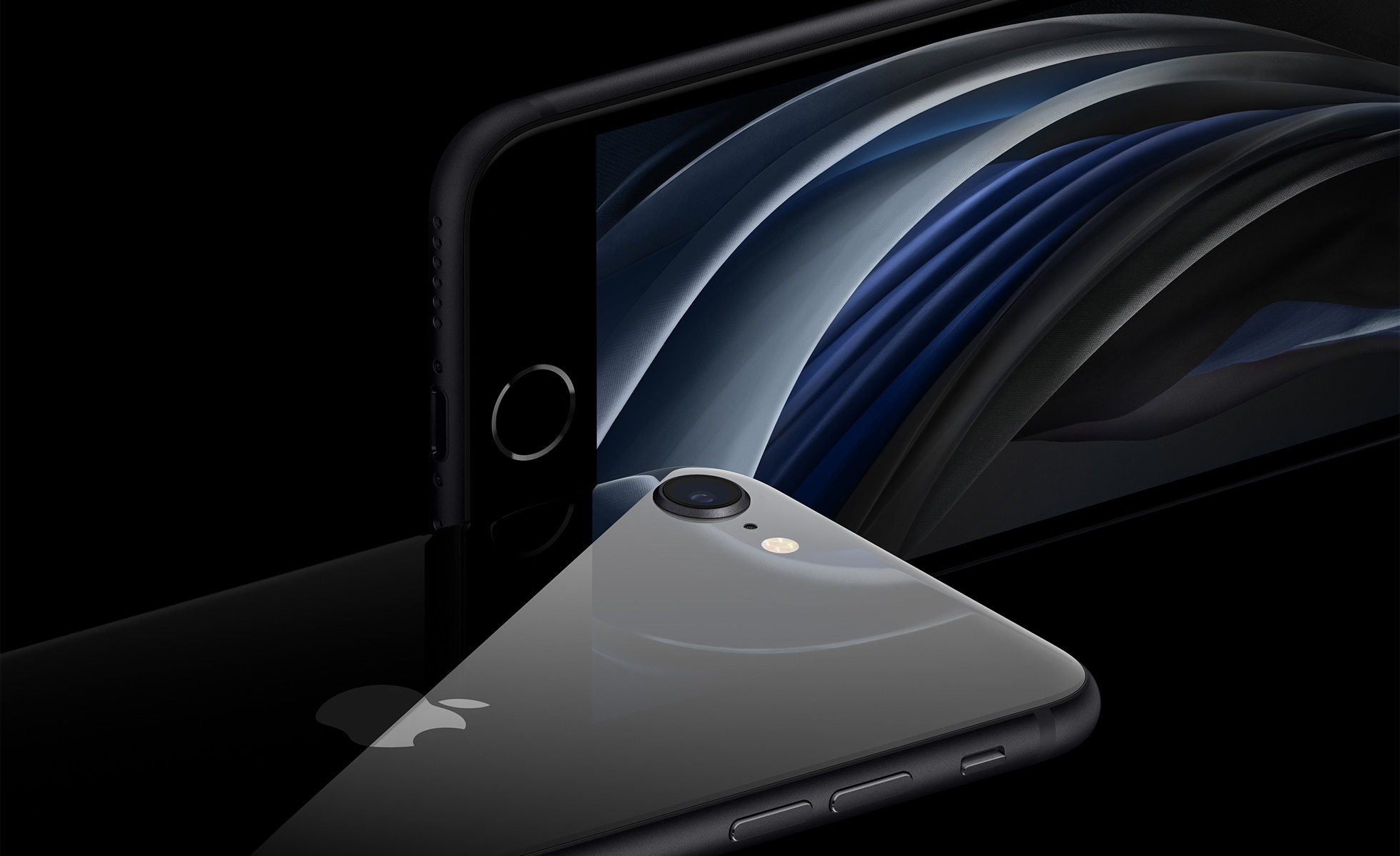 iPhone SE 2020 noir