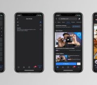 Le mode sombre de l'application mobile de Facebook // Source : 9to5Mac