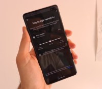 Google Home permet de régler la sensibilité de vos appareils sur la commande « Ok Google » // Source : Frandroid avec une capture d'écran de Mishaal Rahman