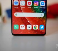 La bordure inférieure de l'Oppo Find X2 Pro // Source : Frandroid