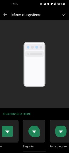 Personnalisation de l'interface du OnePlus 8 Pro