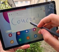 On peut écrire avec le stylet // Source : Frandroid