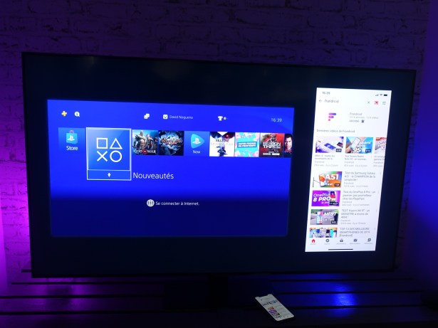 Samsung QE55Q80T : fonction multiview