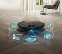 Le Deebot T8 Aivi détecte mieux les obstacles au sol // Source : Ecovacs Le Deebot T8 Aivi détecte mieux les obstacles au sol // Source : Ecovacs