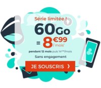 Forfait Cdiscount 60 Go pendant un an