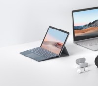 Les Microsoft Surface Book 3, Surface Go 2, Headphones 2 et Earbuds // Source : Microsoft