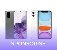Une bouygues iPhone 11 Samsung galaxy S20