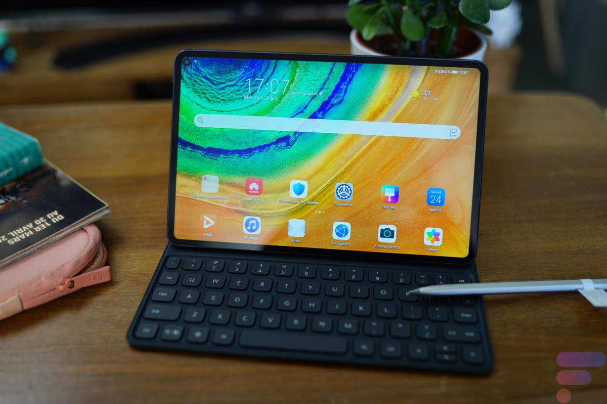 Huawei MatePad Pro // Source : Frandroid Huawei MatePad Pro // Source : Frandroid