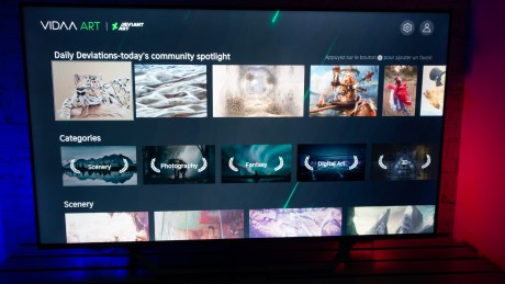 Le Vidaa Store pour habiller votre télé