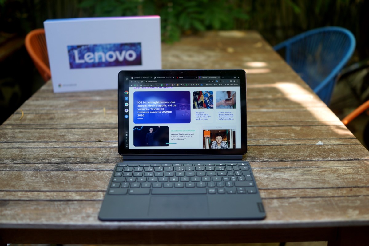 Lenovo IdeaPad Duet // Frandroid