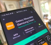L'application Galaxy Wearable sur le Play Store // Source : Frandroid