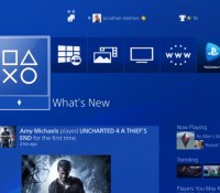 L'interface utilisée sur PlayStation 4 // Source : Sony