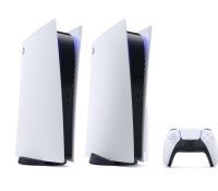 La PlayStation 5 et la PlayStation 5 Digital Edition // Source : Sony