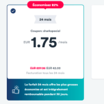 Surfshark lance une offre VPN imbattable : 2 ans à 42 euros, soit 1,75 €/mois Surfshark lance une offre VPN imbattable : 2 ans à 42 euros, soit 1,75 €/mois