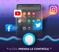 Alexa prend le contrôle de vos applications // Source : Frandroid