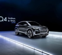 L'Audi Q4 Sportback e-tron // Source : Audi
