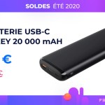 Ne tombez plus en panne de batterie avec Aukey et ses 20 000 mAh à 20 euros