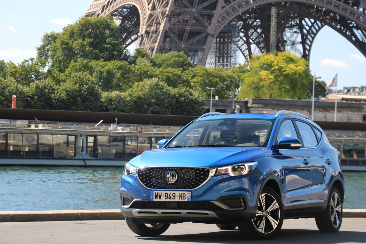 Le MG ZS EV // Source : Yann Lethuillier pour Frandroid Le MG ZS EV // Source : Yann Lethuillier pour Frandroid