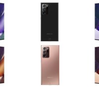 Le Galaxy Note 20 Ultra sous tous ses aspects // Source : images WinFuture, montage Frandroid