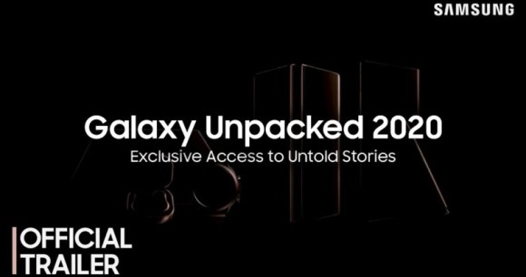 Le teaser officiel de la conférence // Source : Samsung Le teaser officiel de la conférence // Source : Samsung