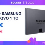 SSD : l&rsquo;excellent Samsung 860 QVO de 1 To est soldé sur Amazon