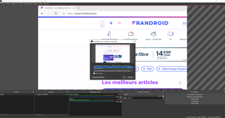 Screen video windows 66