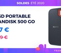 SSD portable sandisk extreme 500 Go