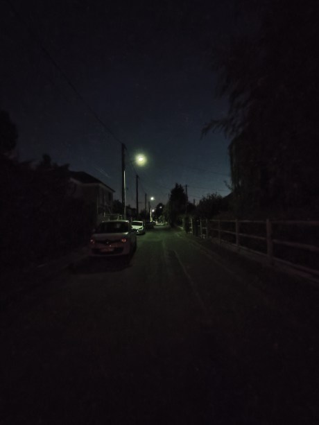 Photo en mode nuit du Realme X50, ultra grand-angle