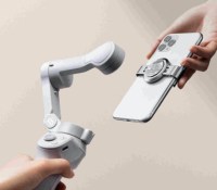 Le nouveau Osmo Mobile 4 de DJI dispose de fixations magnétiques // Source : DJI
