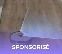 Le télémètre laser, situé au-dessus du Ozmo 920 lui permet de se repérer dans le logement et d'en faire ensuite une carte.