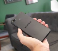 Le dos du Fairphone 3+ // Source : Frandroid