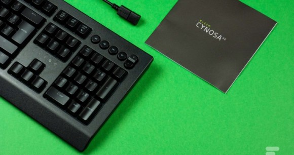 Le Razer Cynosa V2 // Source : Edouard Patout pour Frandroid